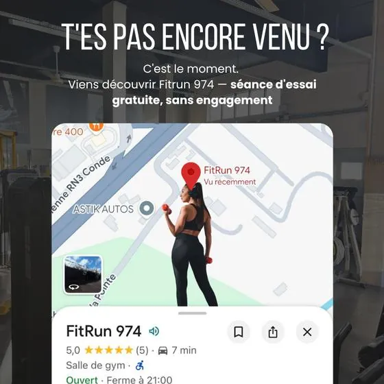 Publication Instagram FitRun 974